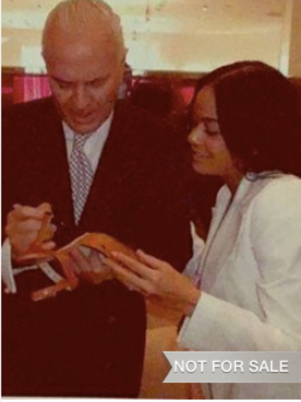 Manolo Blahnik Shoe-Signing Event, Beverly Hills, Cali, 2003.